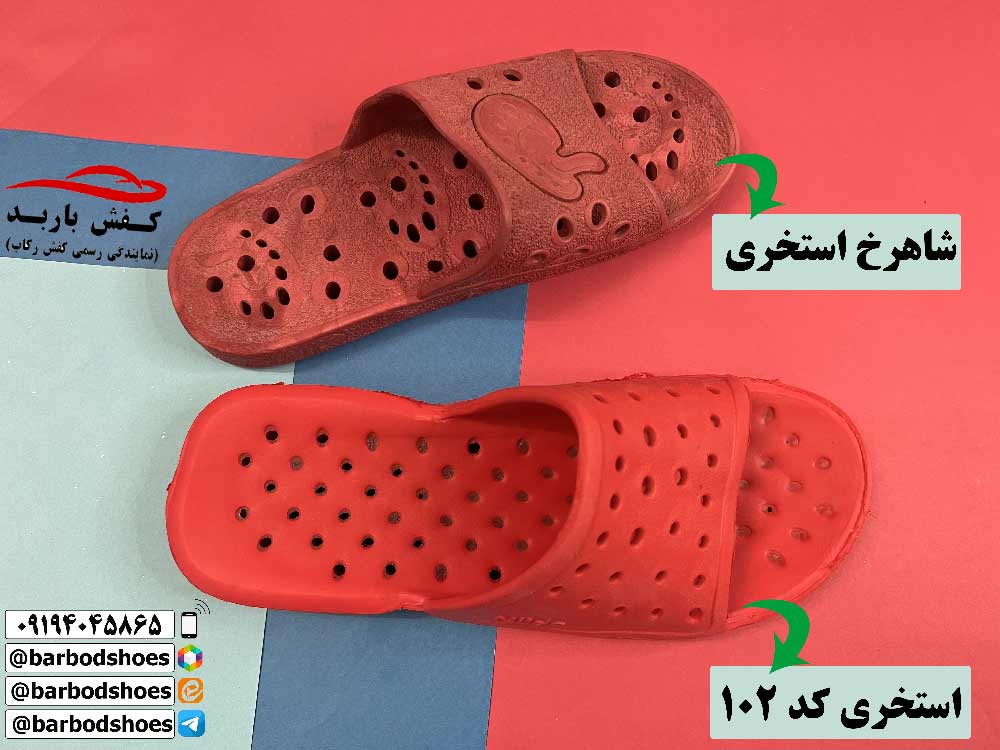 انواع دمپایی استخری