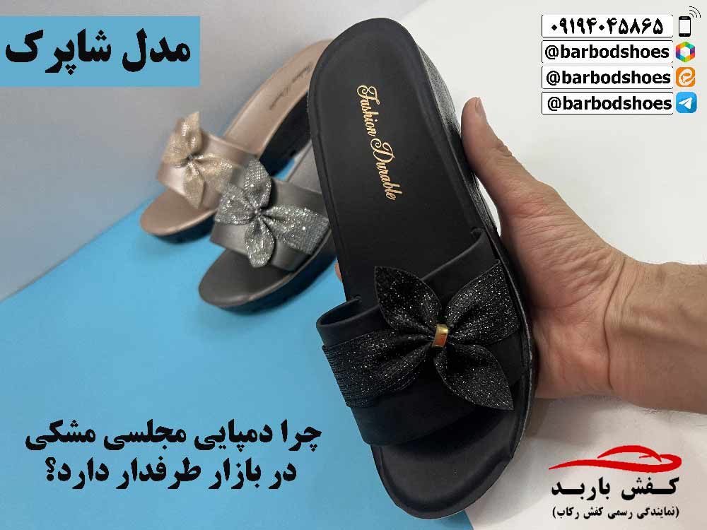 دمپایی مجلسی مشکی