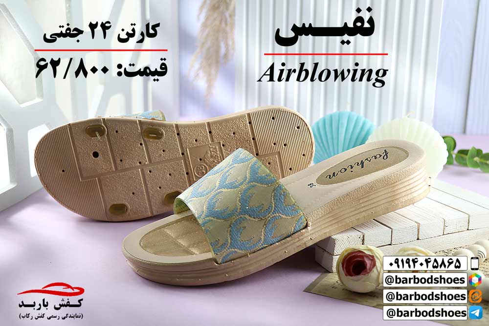 دمپایی پلاستیکی زنانه شیک