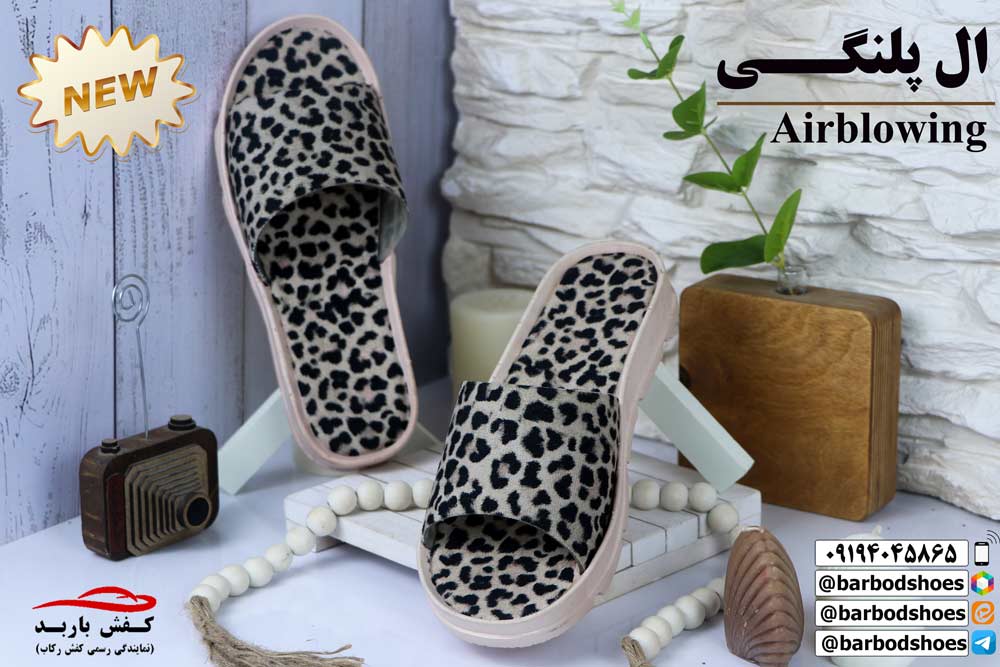 دمپایی پلاستیکی طرح دار