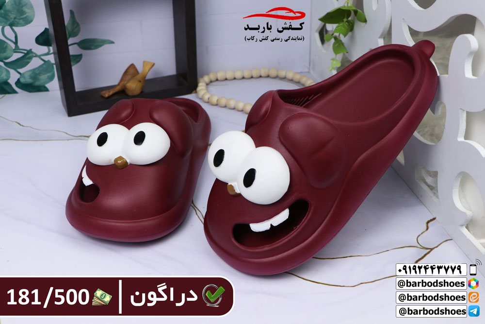 دمپایی پلاستیکی زنانه شیک