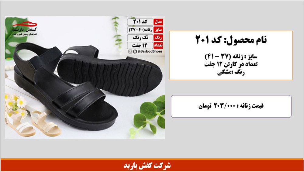دمپایی چرم زنانه شیک
